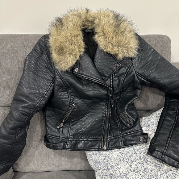 TopShop leather jacket - Picture 1 of 2